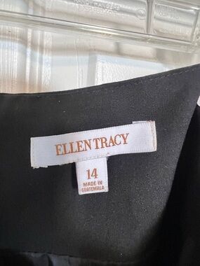 Ellen Tracy Black Dress with Branded Label